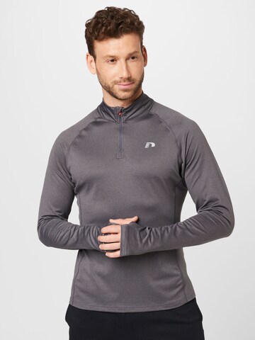 Newline Sportshirt in Grau: predná strana