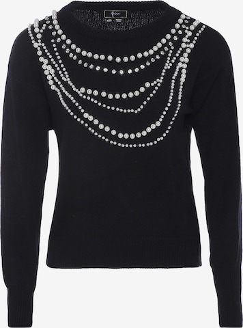 faina Sweater in Black: front