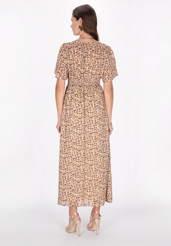 faina Φόρεμα 'Fashion Look' σε μπεζ