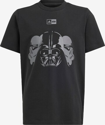 ADIDAS SPORTSWEAR Funktionsshirt 'Adidas x Star Wars' in Schwarz: predná strana