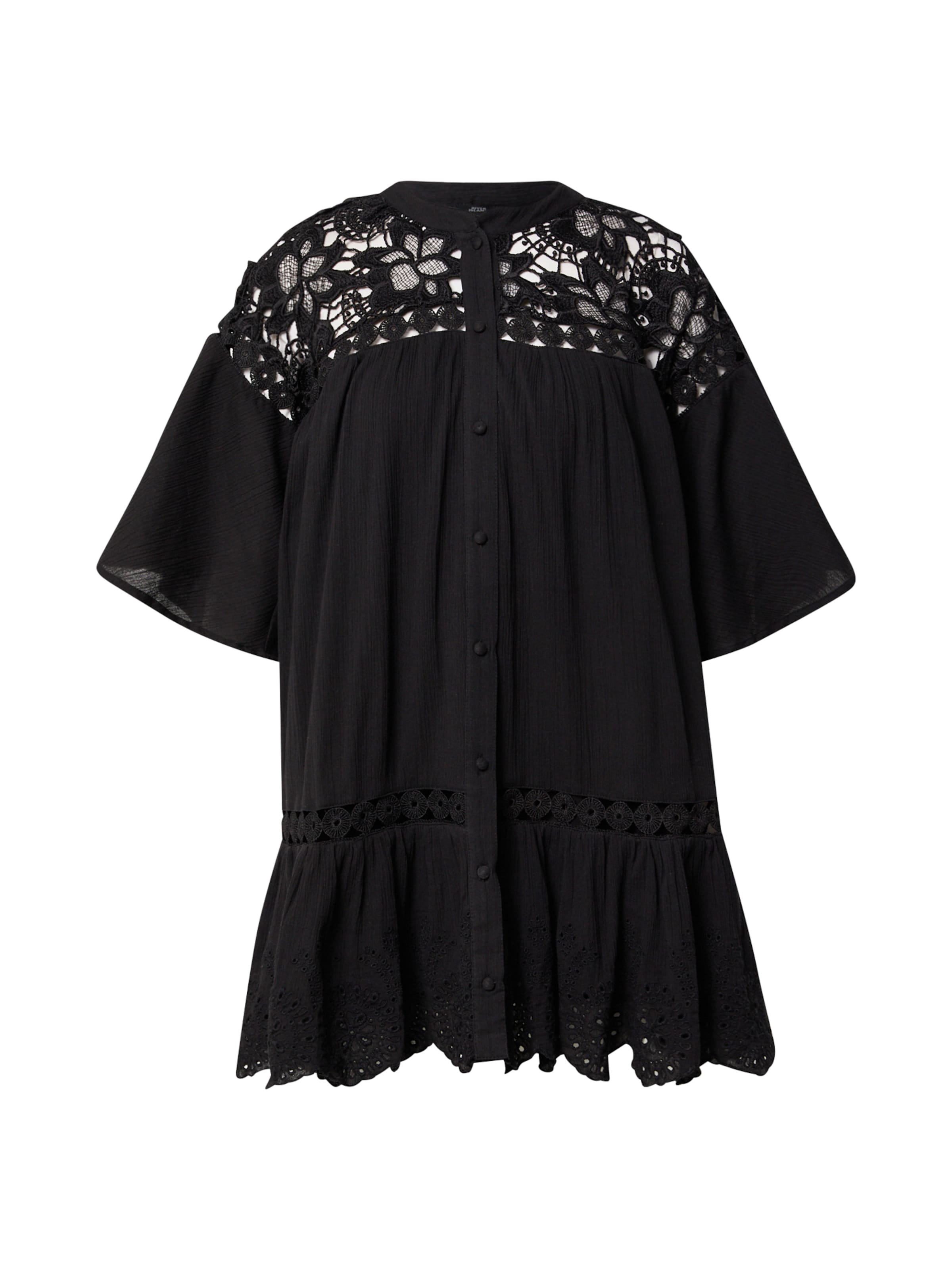 River Island Kleid 'QUINN' in Schwarz: Vorderseite