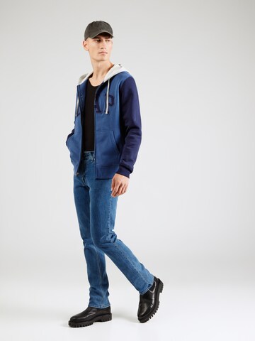 GAP Sweatjacke 'HERITAGE' in Blau