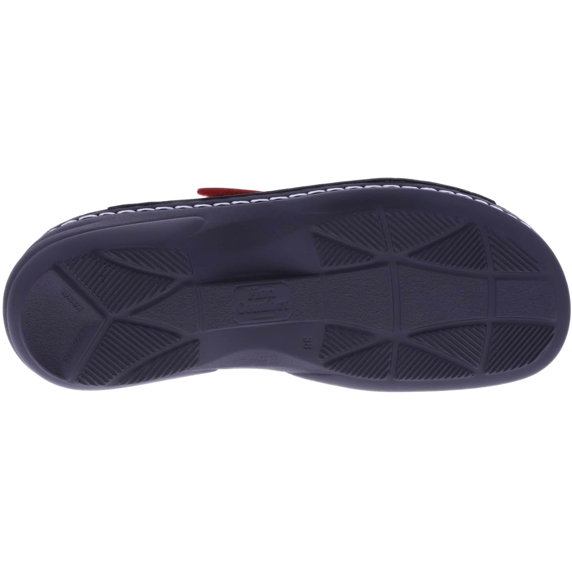 Finn Comfort Sandale in Rot
