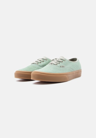 Baskets basses 'Authentic' VANS en vert