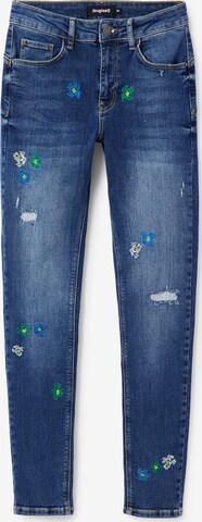 Desigual Skinny Jeans i blå: forside