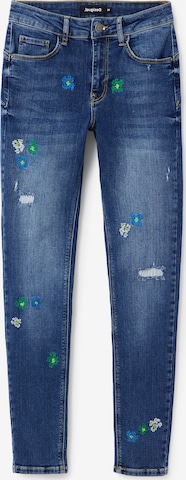 Desigual Skinny Jeans in Blue: front