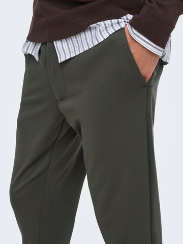 Only & Sons Slimfit Hose 'ONSMARK' in Grau