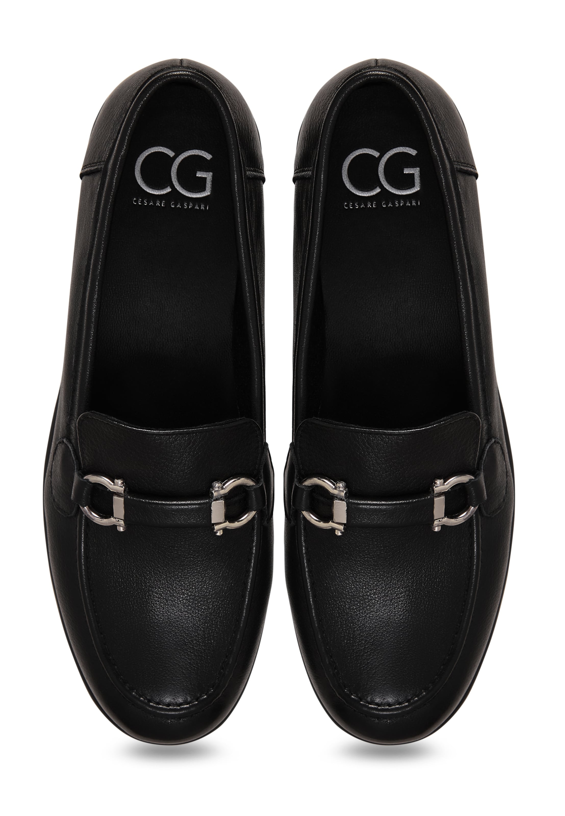 CESARE GASPARI Slip-ons in Black