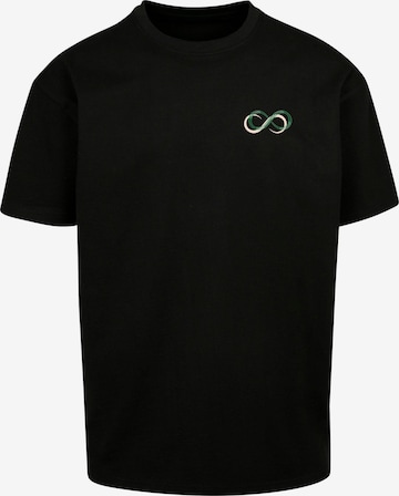 Merchcode T-Shirt 'Unlimited Edition' in Schwarz: Vorderseite