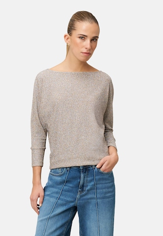 Maglietta di zero in beige: frontale