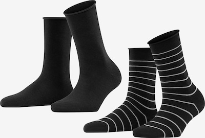 FALKE Socken in schwarz / weiß, Produktansicht
