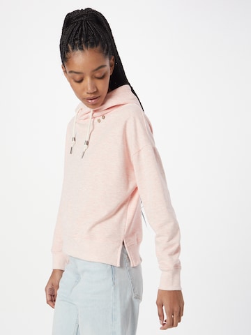 Ragwear Sweatshirt 'RUFLE' in Pink: front