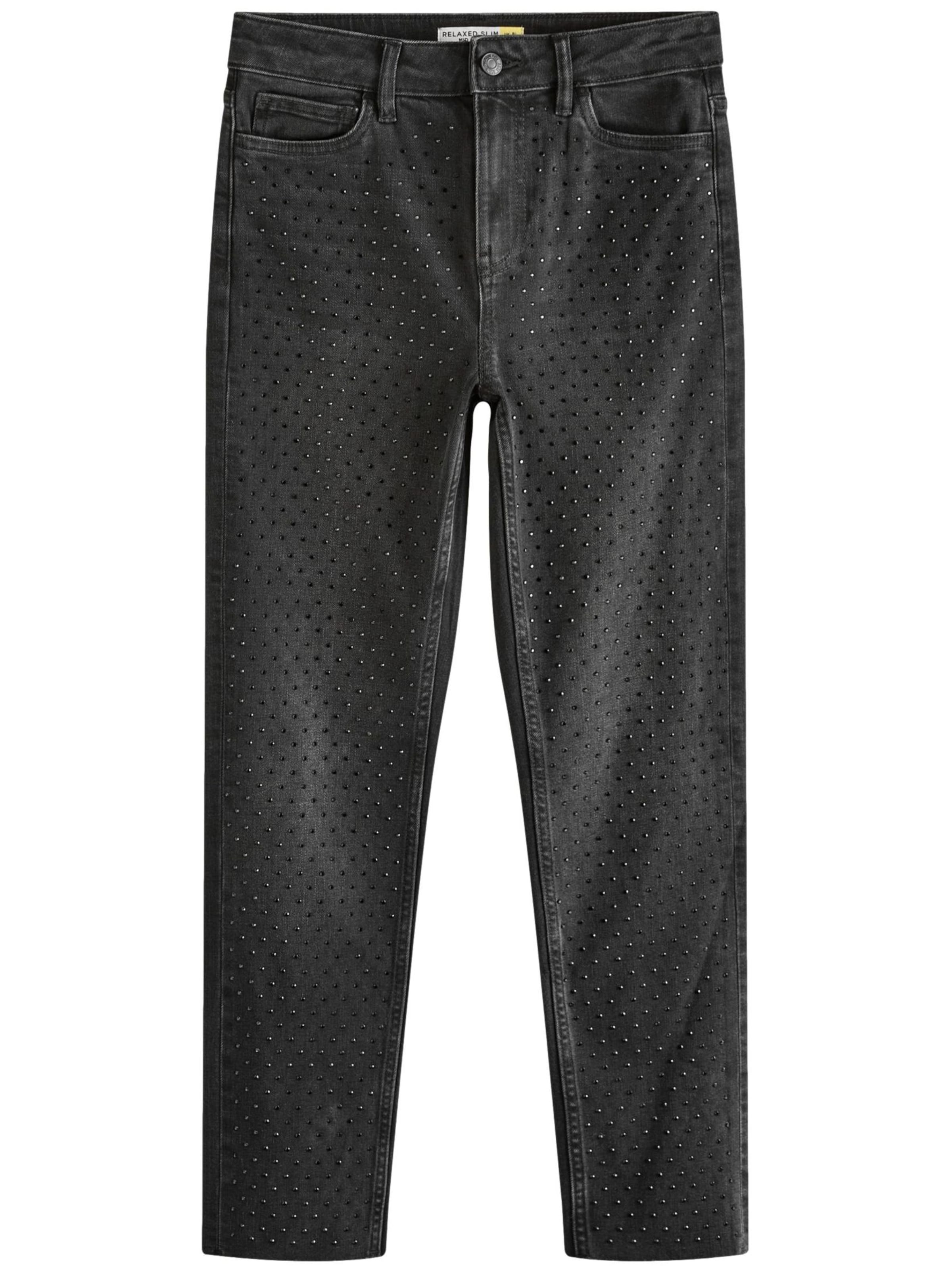 Next Džinsi, krāsa - melns, Preces skats