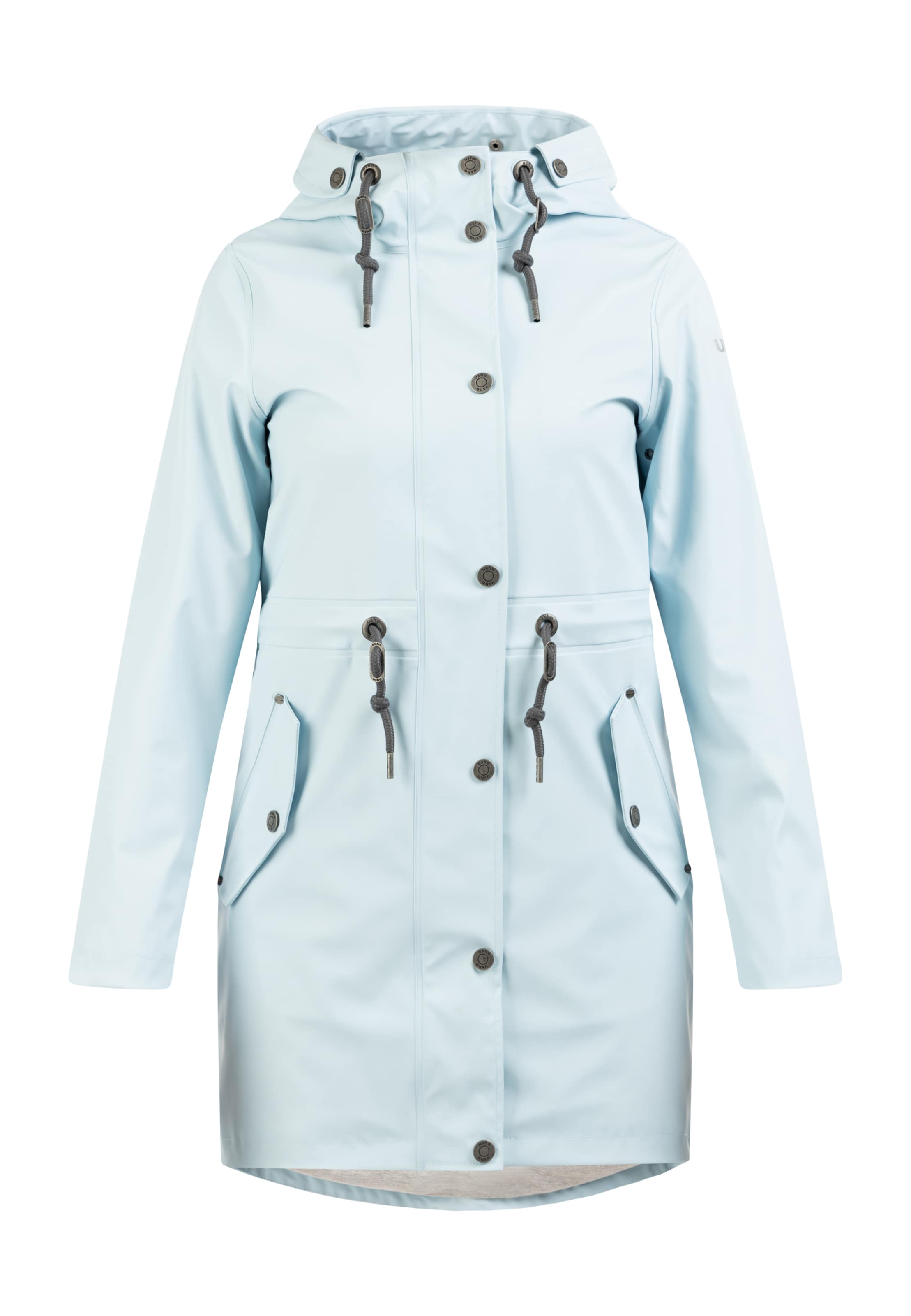 Manteau fonctionnel FELIPA en bleu : devant