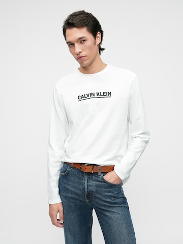 Calvin Klein Μπλουζάκι σε λευκό