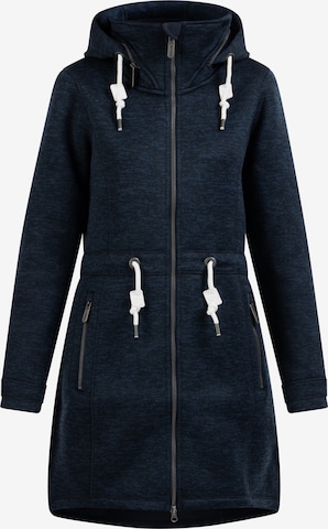 ICEBOUND Fleece jas in Blauw: voorkant