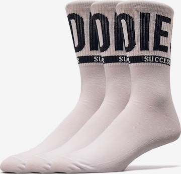 Regular Chaussettes 'Ray' DIESEL en blanc : devant