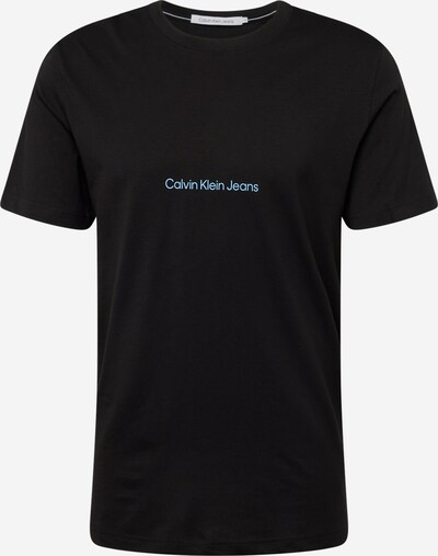 Calvin Klein Jeans T-Shirt in hellblau / schwarz, Produktansicht