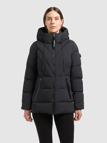 khujo Winter Jacket 'Rabb2' in Grey: front
