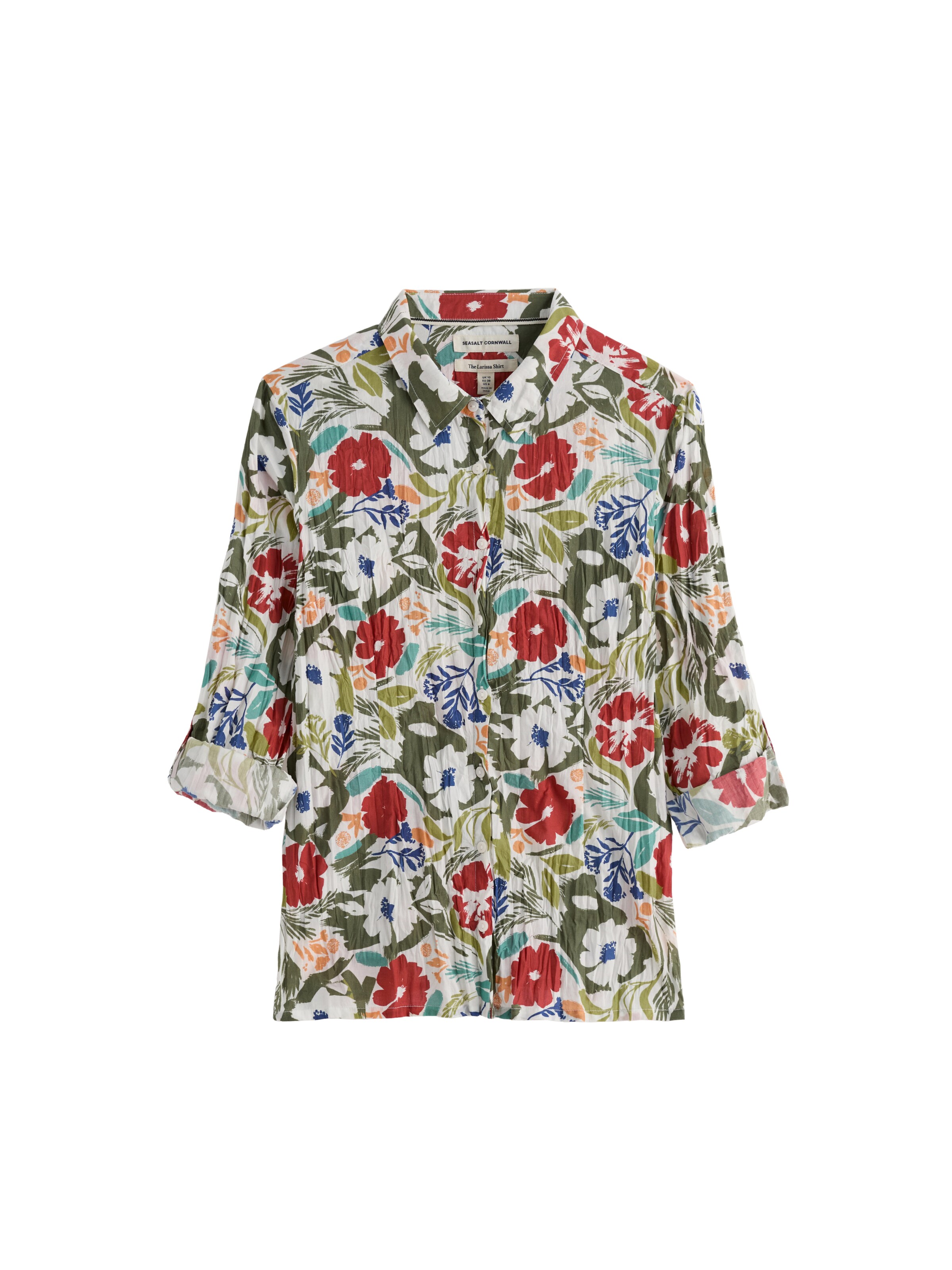 Seasalt Cornwall Blouse 'Larissa' in Red: front