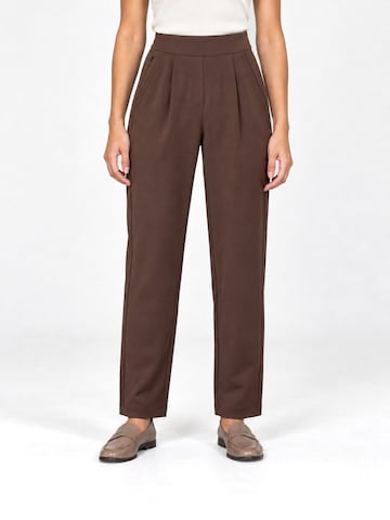 Pantaloni 'Jogginghose' di Tommy Life in marrone: frontale