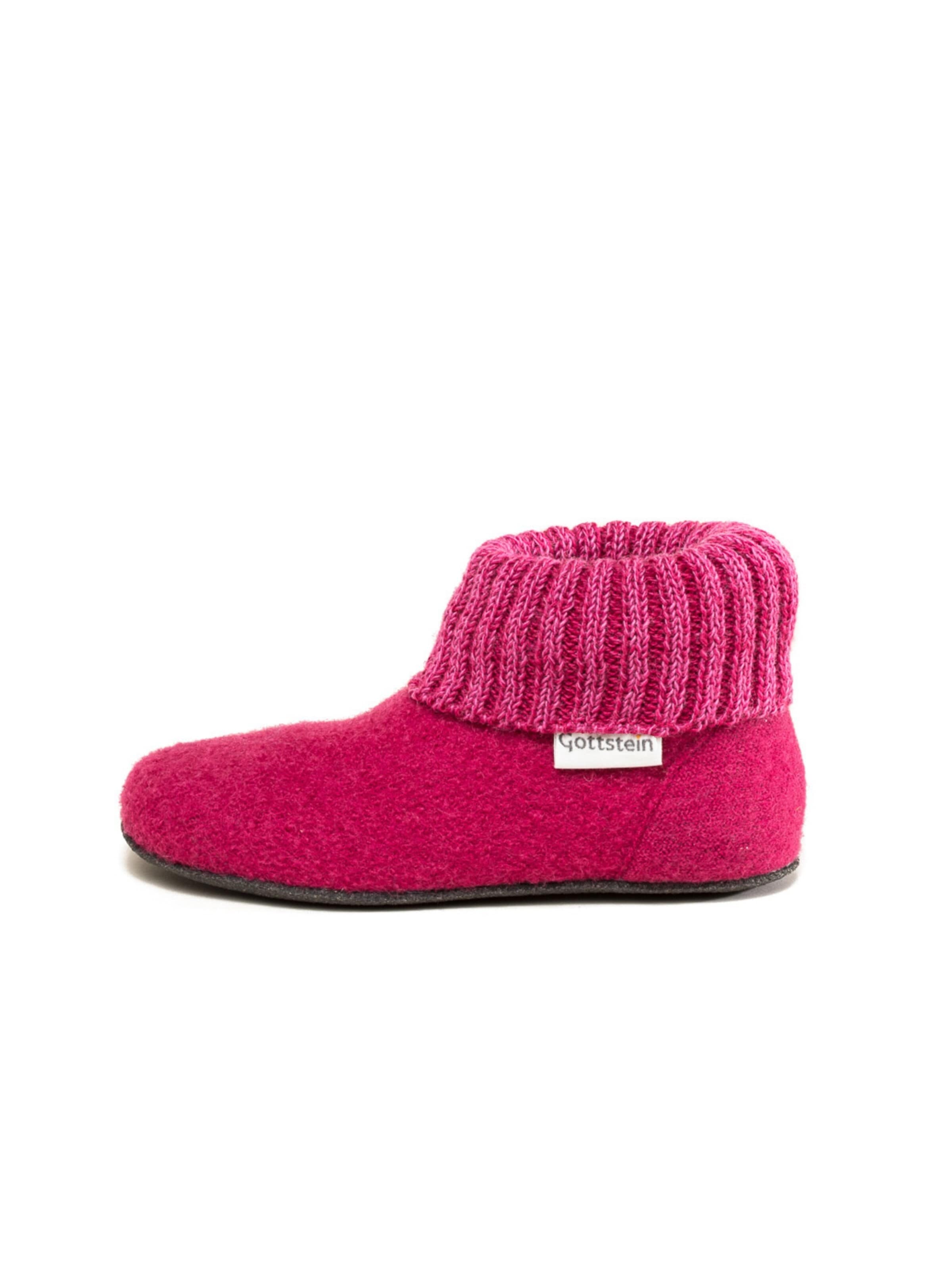 Gottstein Slippers 'Hüttenschuhe Alpine Boot FE' in Pink: front