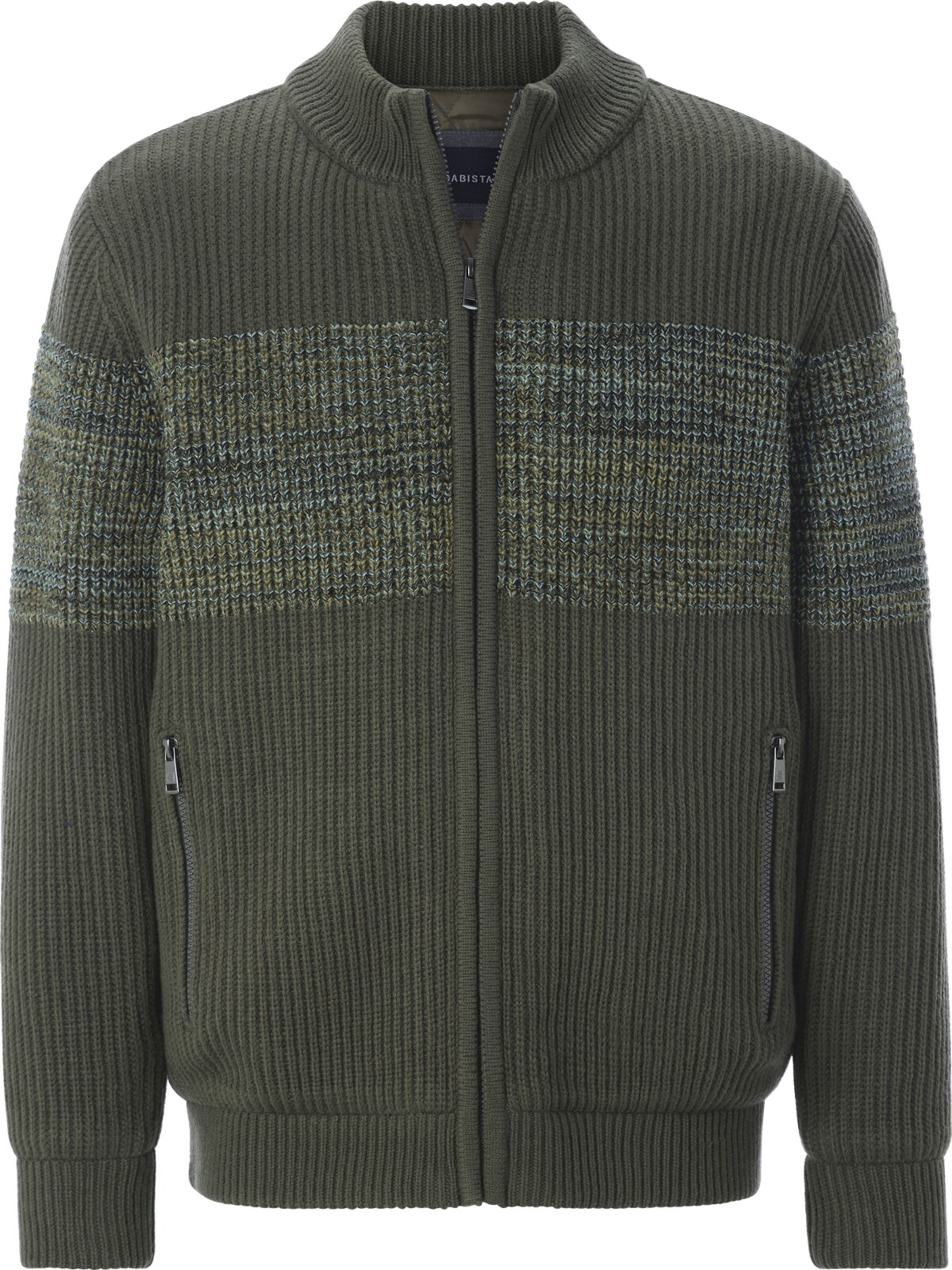 BABISTA Strickjacke 'Brusitati' in Grün: Vorderseite
