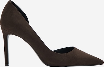 MANGO Pumps 'AUDREYBR' in Brown: front