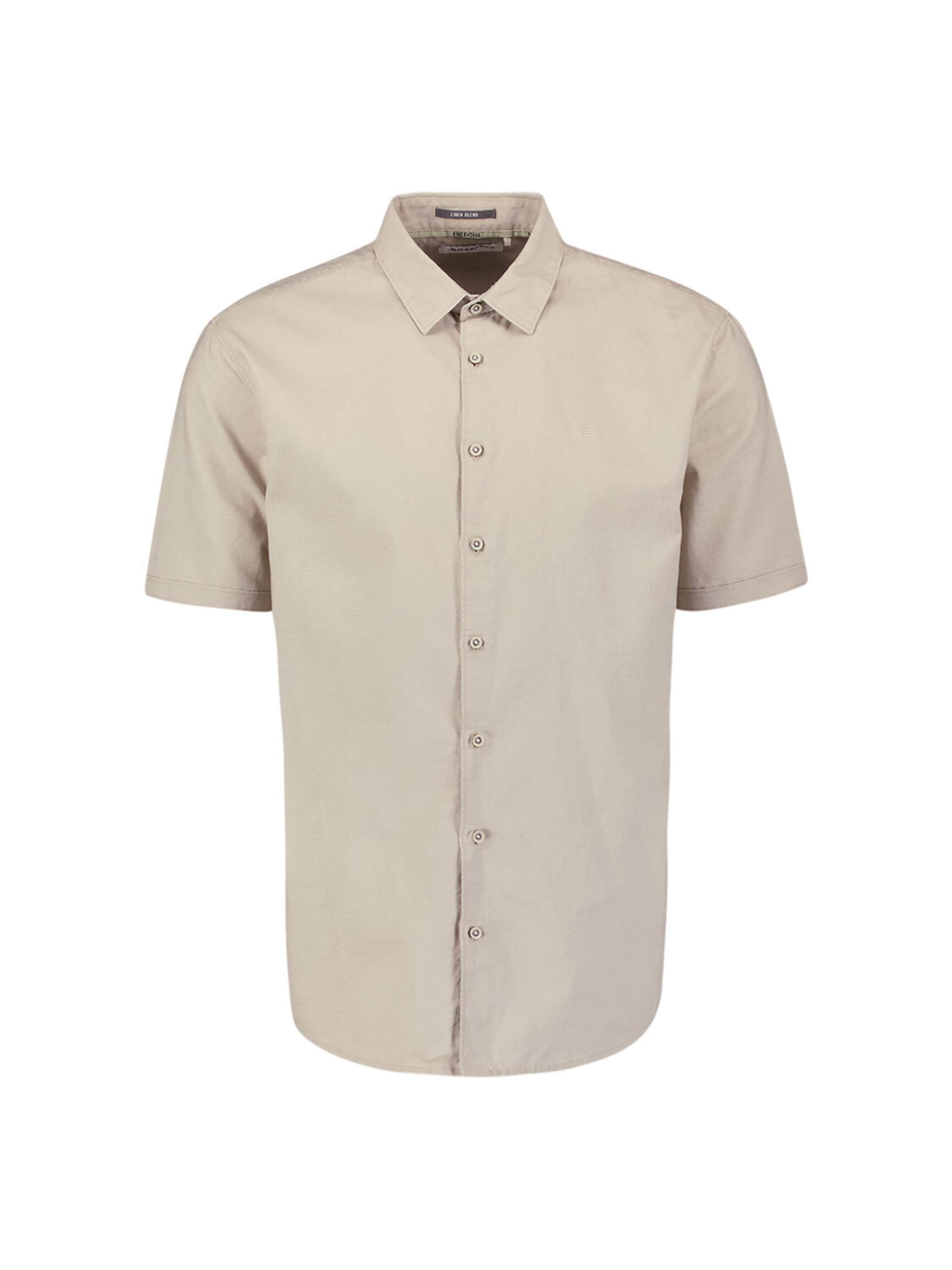 No Excess Hemd in Beige: Vorderseite