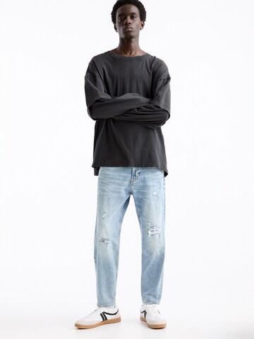 Pull&Bear Slimfit Jeans i blå