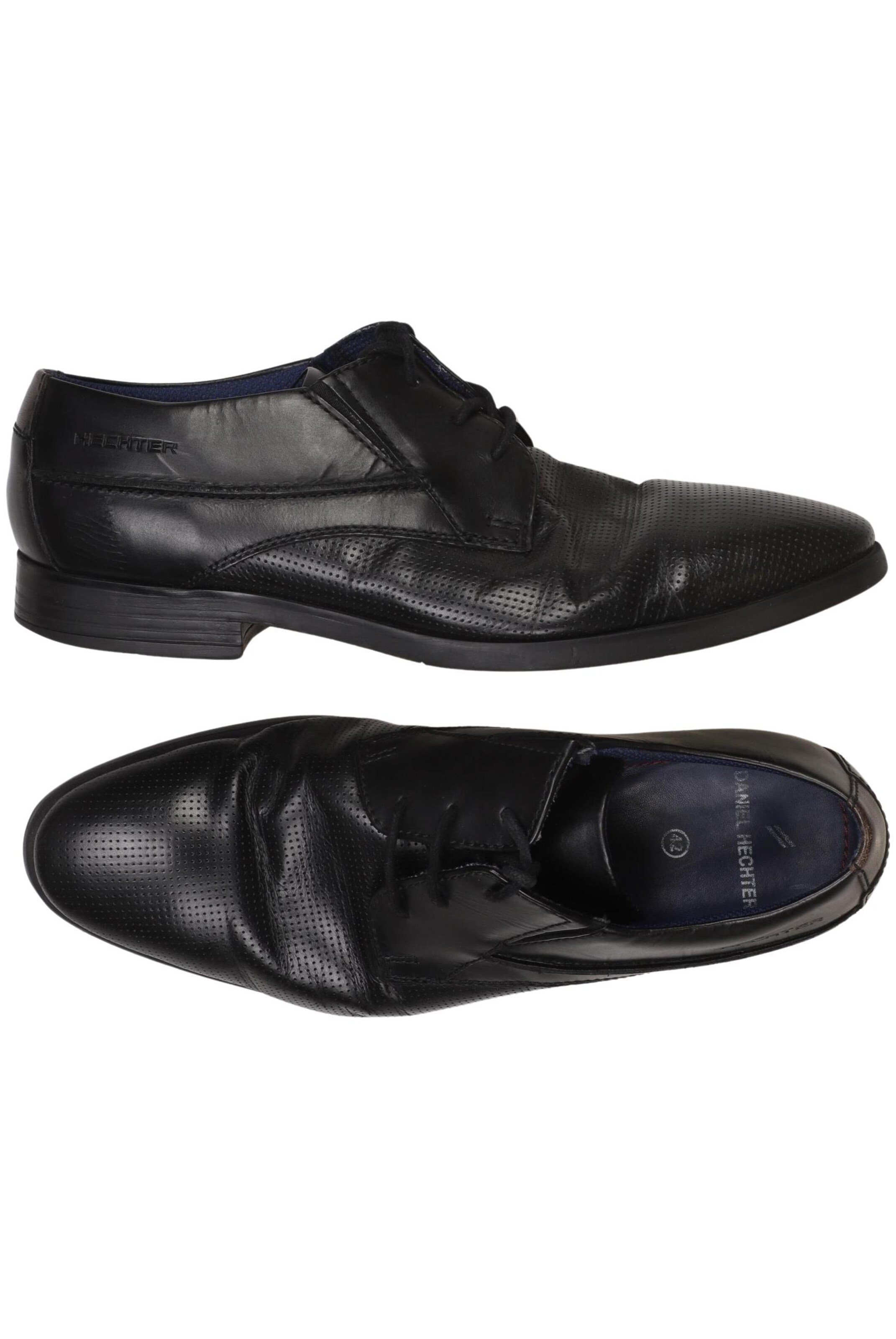 HECHTER PARIS Flats & Loafers in 42 in Black: front