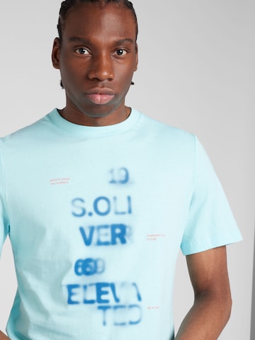 T-Shirt s.Oliver en bleu