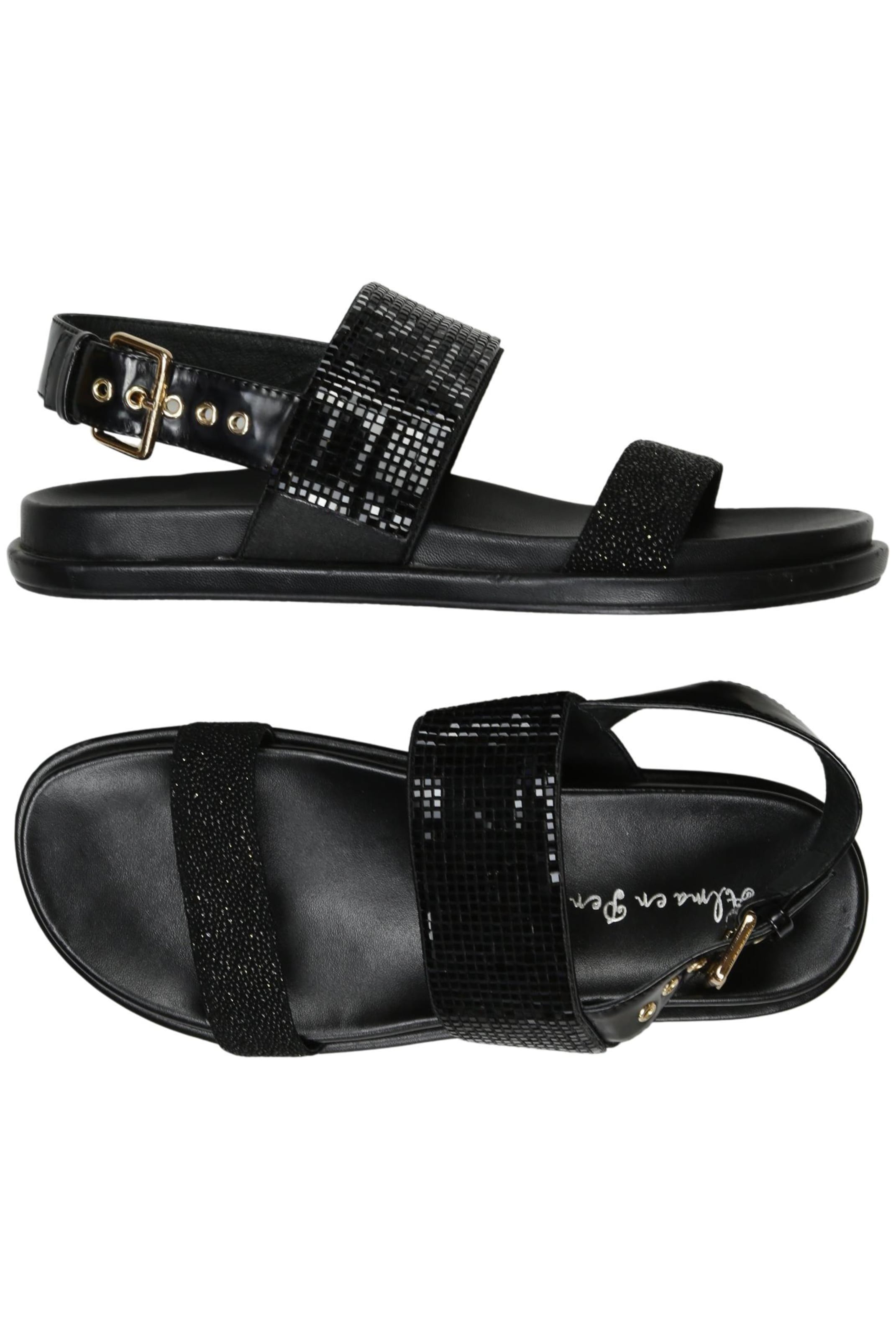 Alma En Pena Sandals & High-Heeled Sandals in 39 in Black: front