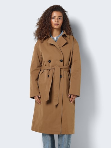 Noisy may Between-Seasons Coat 'MANYA' in Brown: front