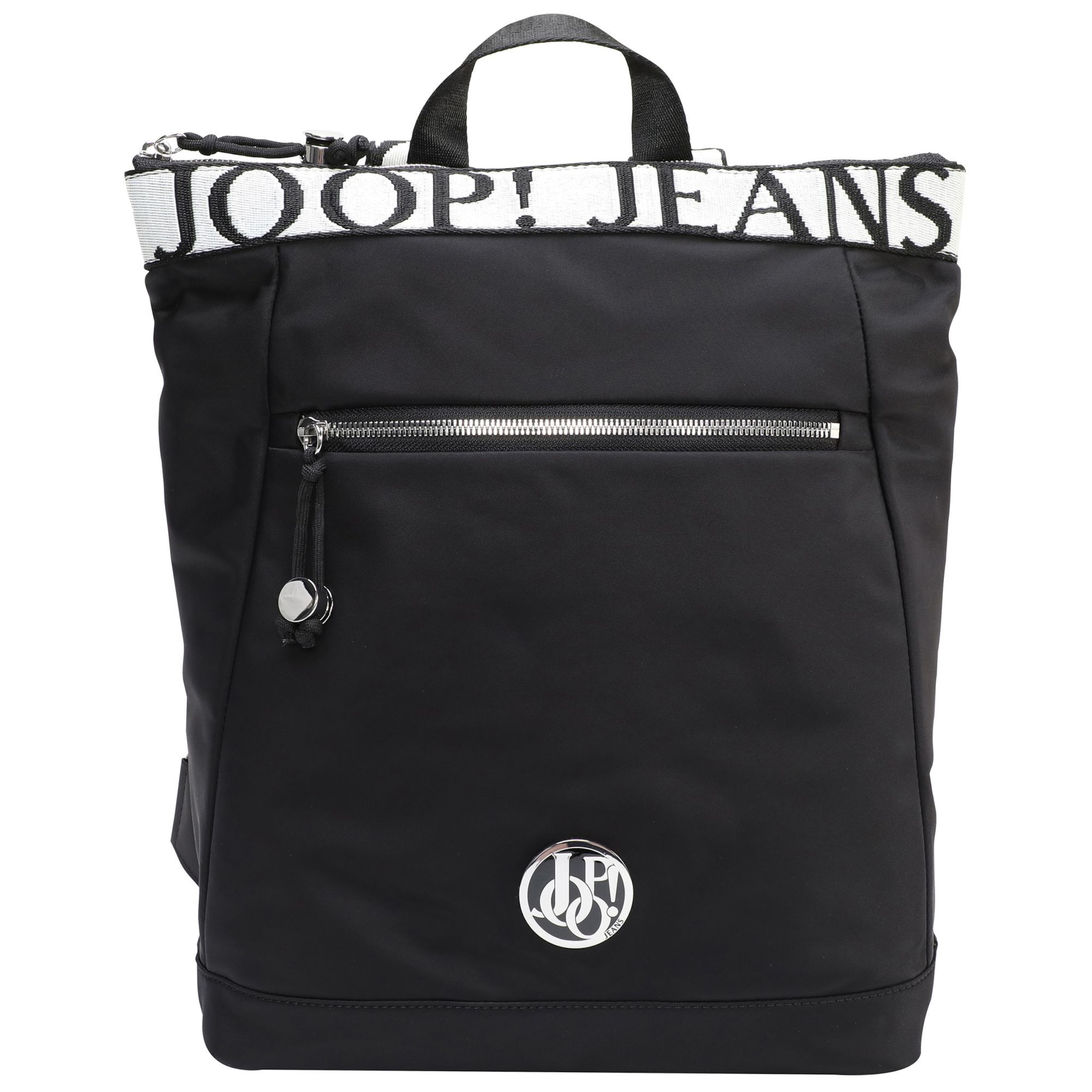 JOOP! Jeans - Mochila 'Lietissimo Elva' en negro: frente