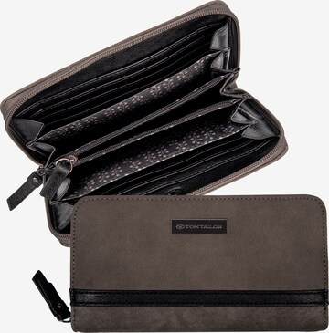 TOM TAILOR Wallet 'Elin' in Grey