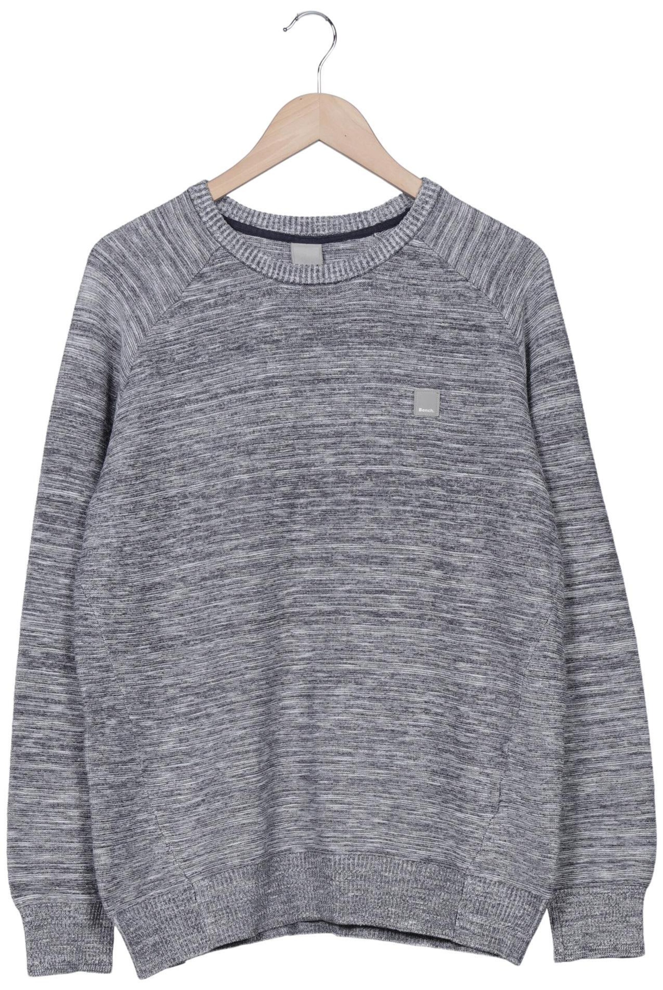 BENCH Sweater & Cardigan in XXL in Grey: front