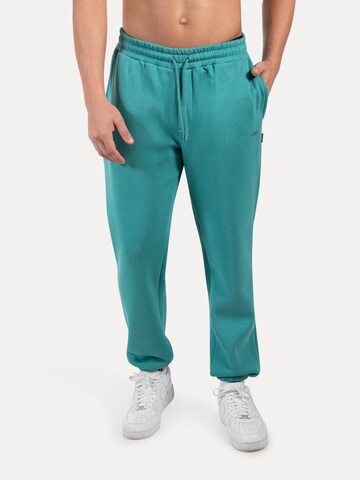 Smilodox Tapered Cedrik Casual Classic Pants in Blau: Vorderseite