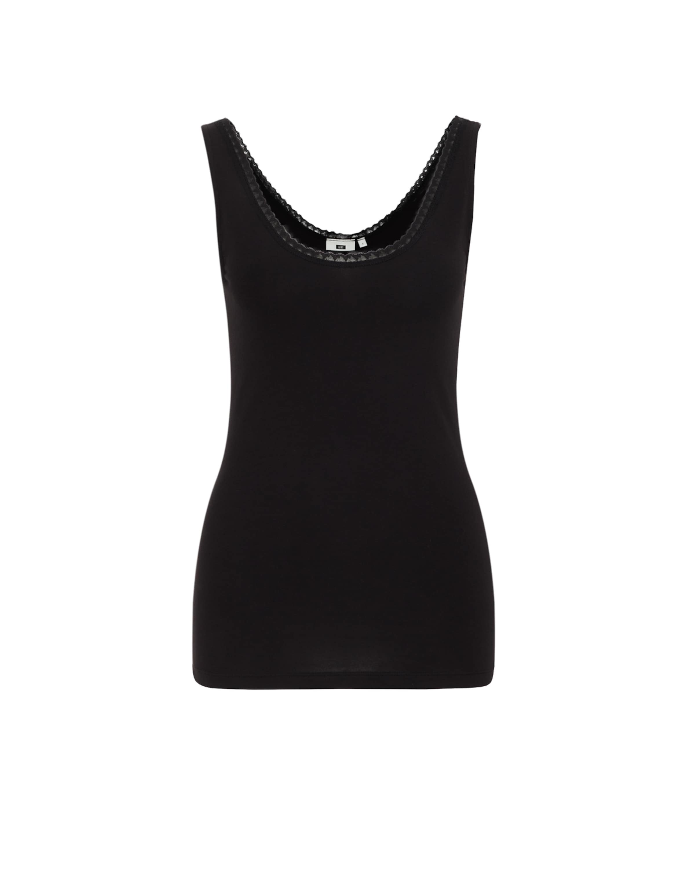 WE Fashion Topp i svart: framsida