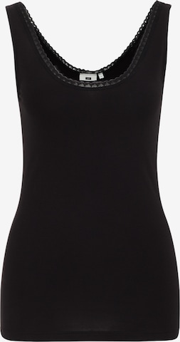 WE Fashion Toppi värissä musta: etupuoli