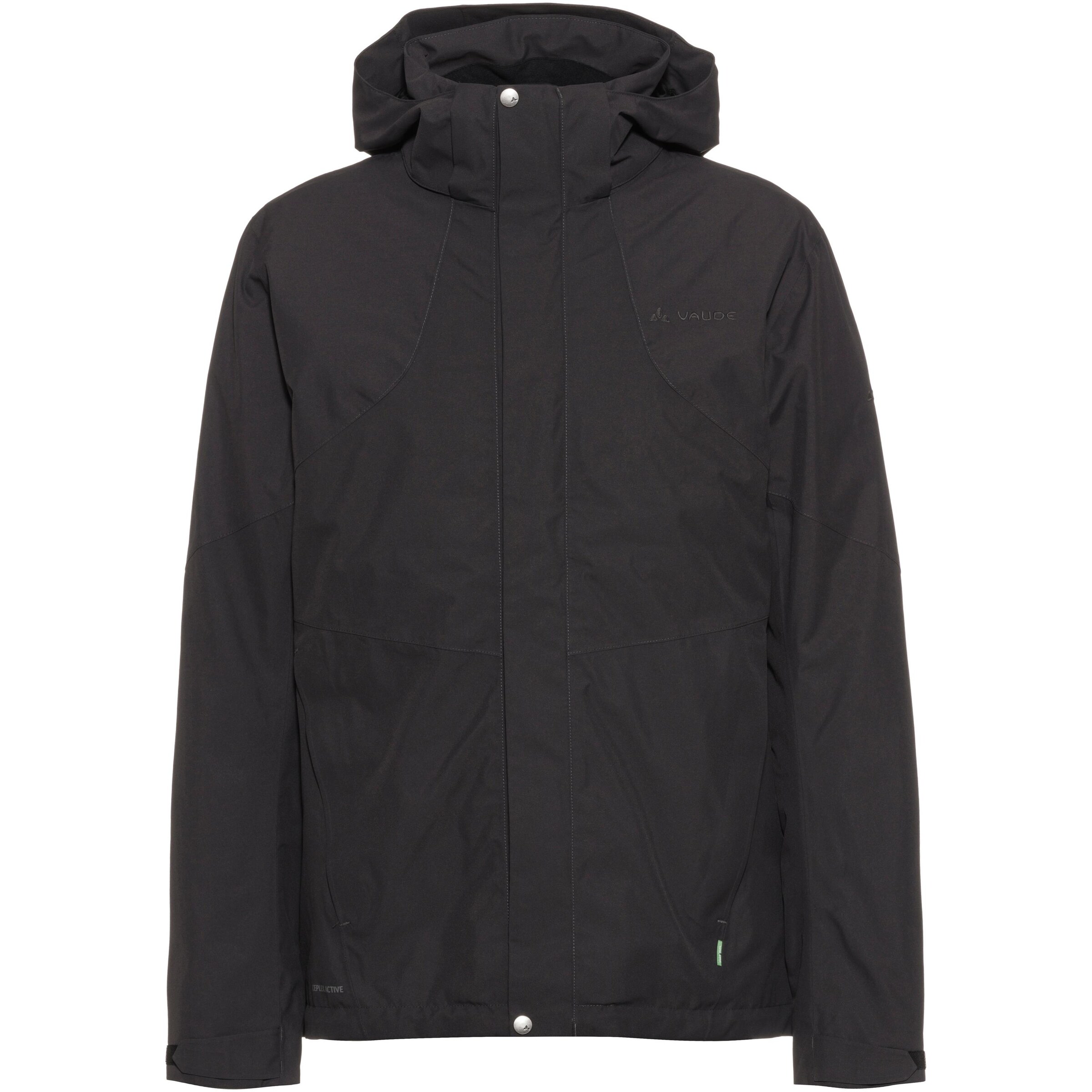 VAUDE Outdoorjacke 'Caserina II' in Schwarz: Vorderseite