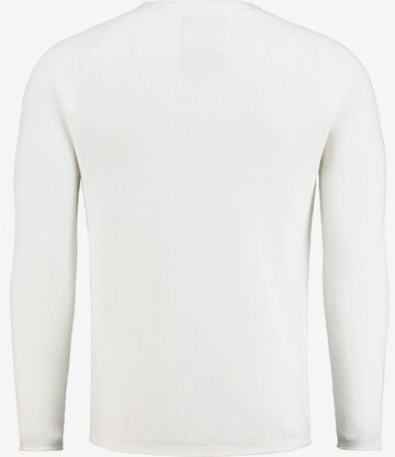 Regular fit Pullover 'Thomas' di Key Largo in bianco