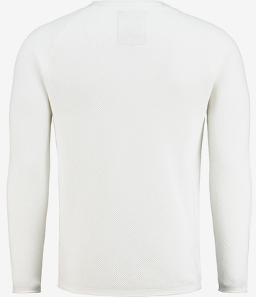 Key Largo Regular fit Sweater 'Thomas' in White