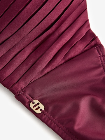 Fascia Top per bikini di B by Ted Baker in rosso
