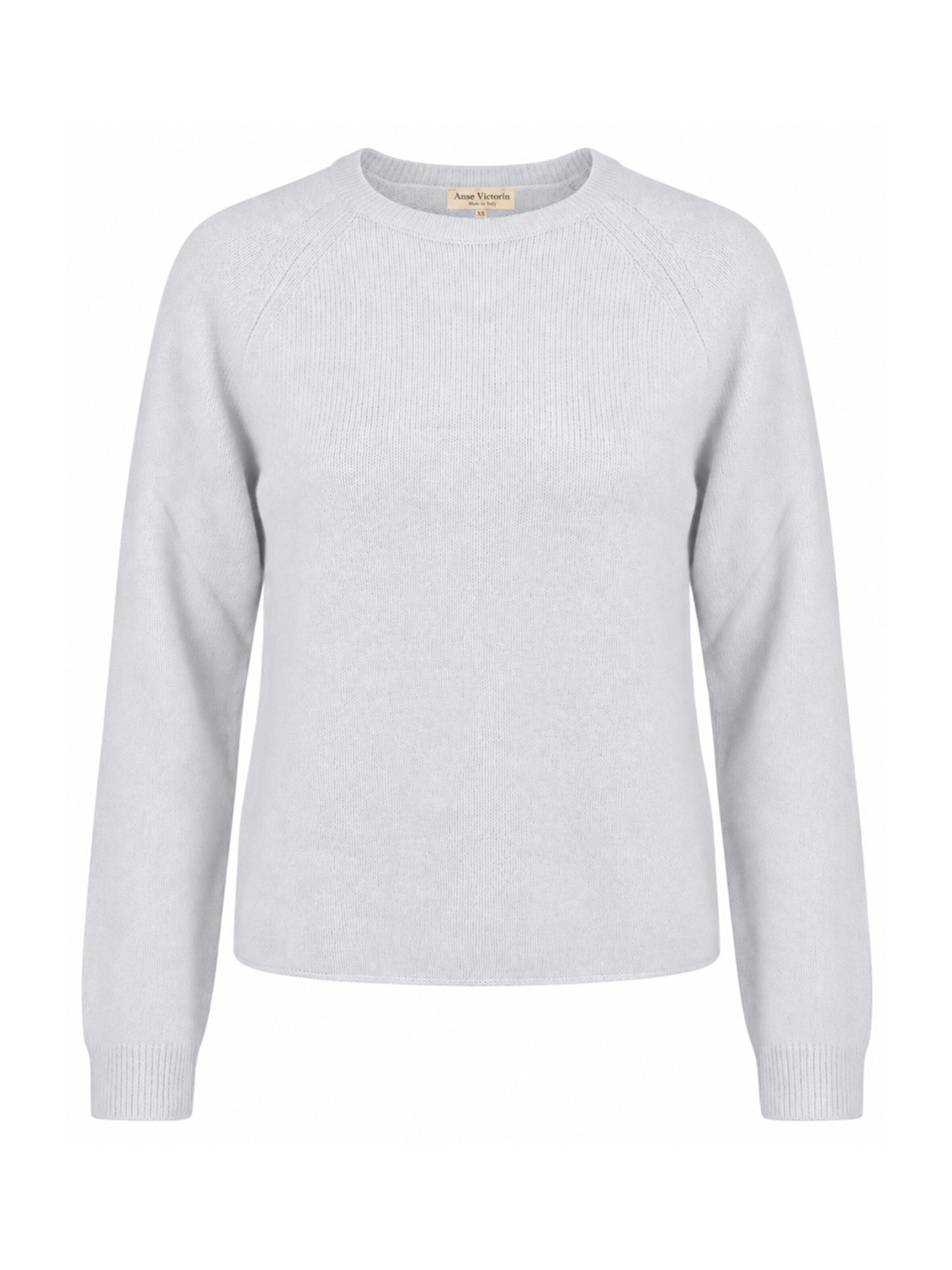 Anse Victorin Pullover 'Elaine' in Grau: Vorderseite