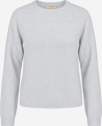 Anse Victorin Pullover 'Elaine' in Grau: Vorderseite