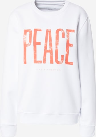 EINSTEIN & NEWTON Sweatshirt 'Paix' i hvid: forside