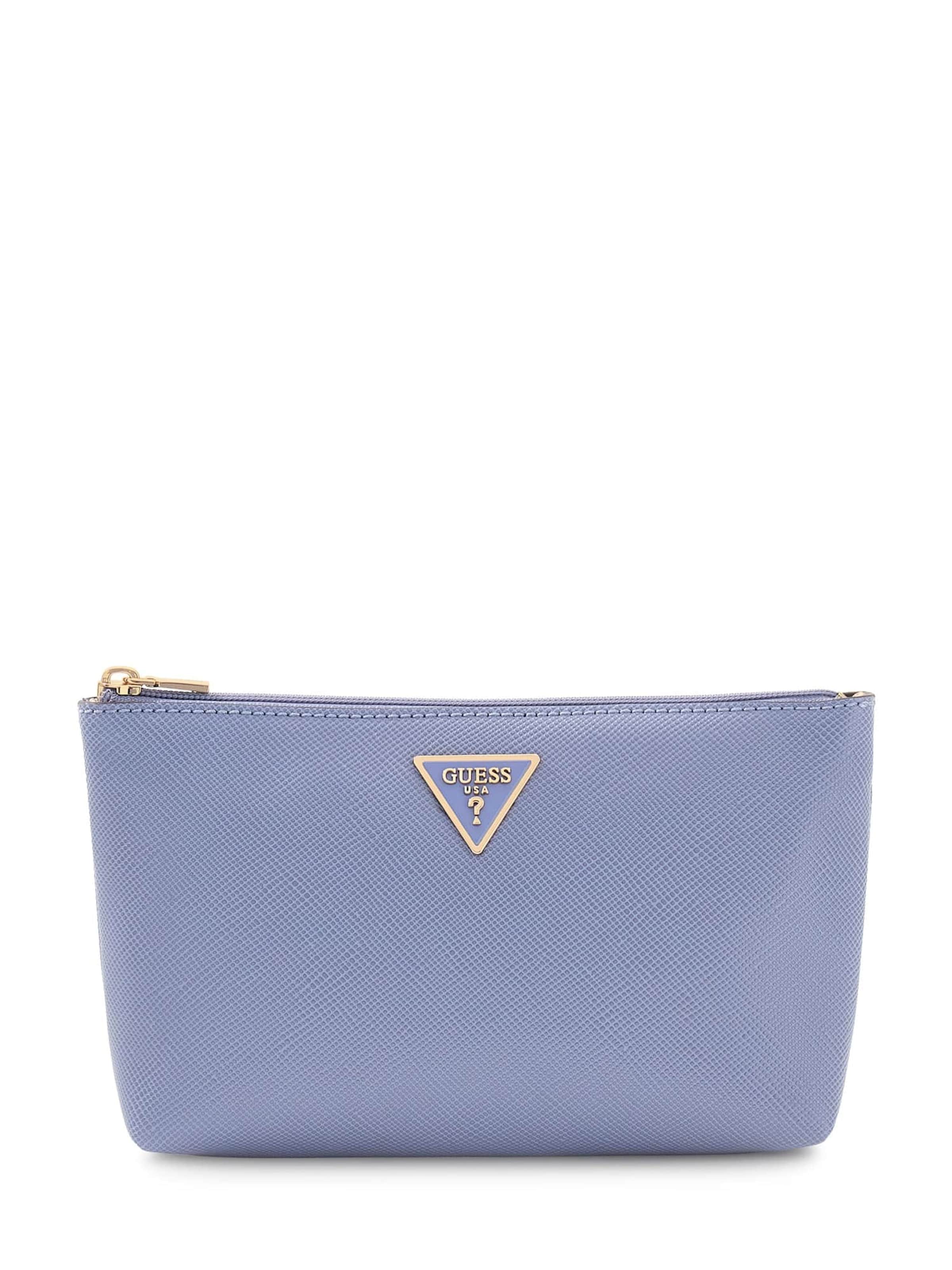 GUESS Wallet 'Laurel' in Blue: front