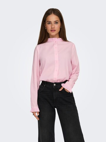 ONLY Blouse 'ONLREJKA' in Pink: front