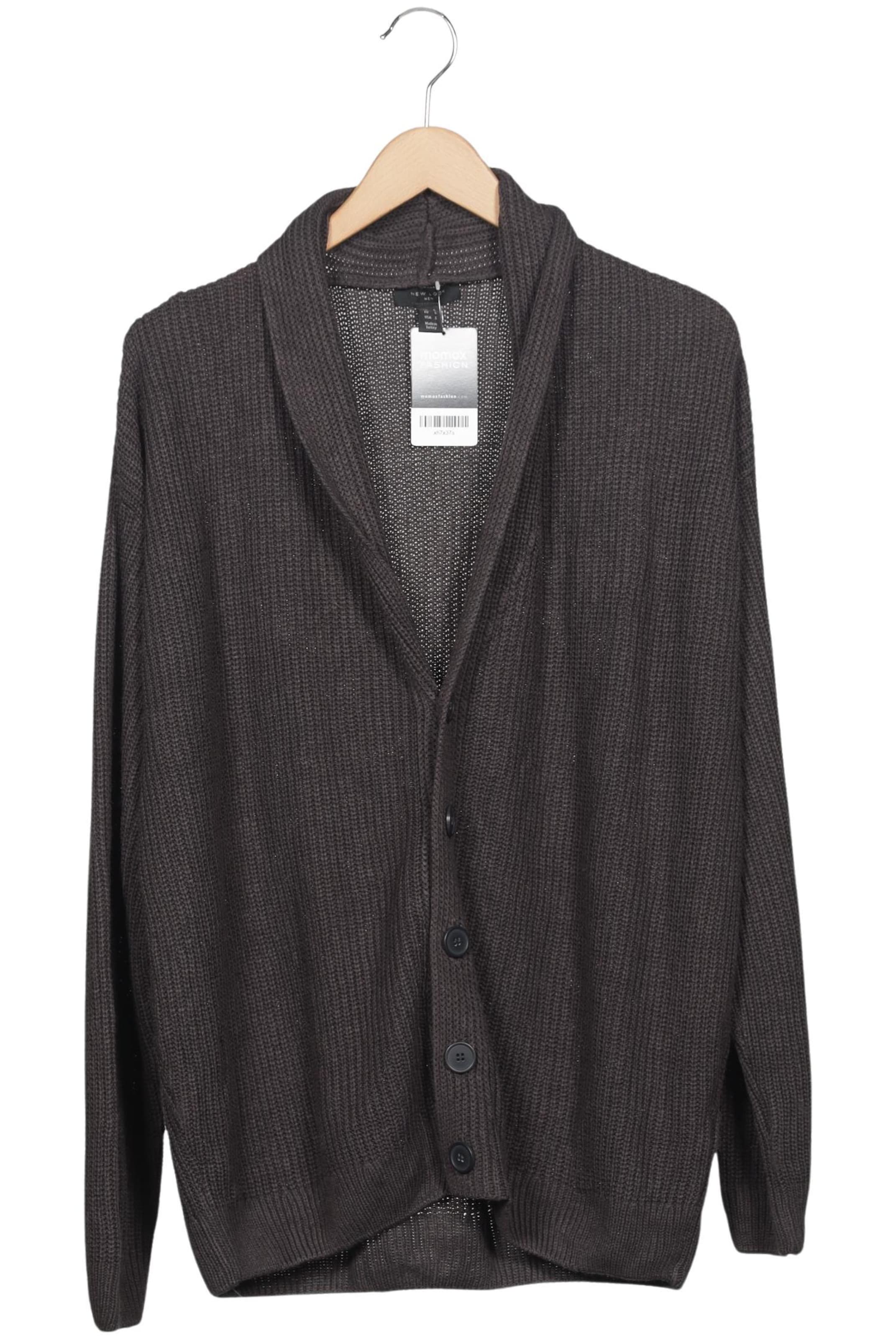 NEW LOOK Strickjacke S in Grau: Vorderseite